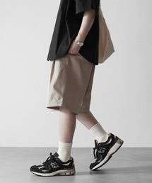 RUUBON | 【RUUBON】2tack wide half pants / ツータックワイドハーフパンツ(その他パンツ)