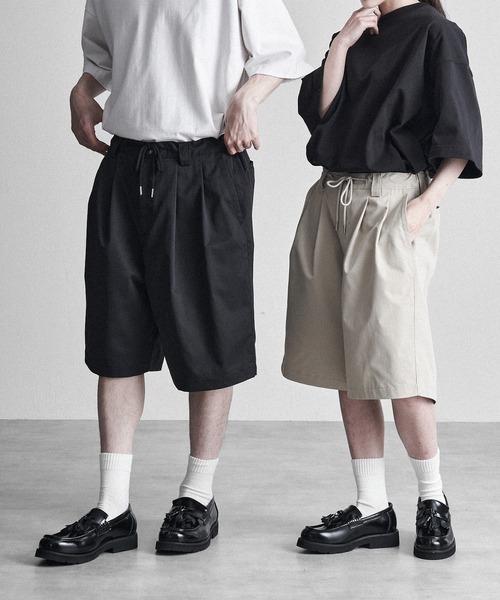 セール 30%OFF】TWO TUCK HALF PANTS(505181956) | クラネ(CLANE