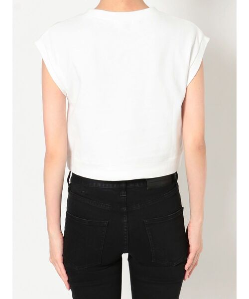 MURUA（ムルーア）の「クロップドボックスタンク（タンクトップ・レディース・ホワイト/ブラック/パープル・FREE）」の21枚目の写真