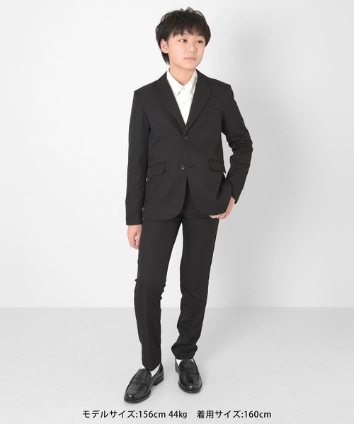 GLAZOS（グラソス）の「【大人向けサイズあり】オックスフォードシャツ（ビジネスシャツ・キッズ・ブルー/ホワイト・170cm/160cm/150cm/140cm）」の7枚目の写真