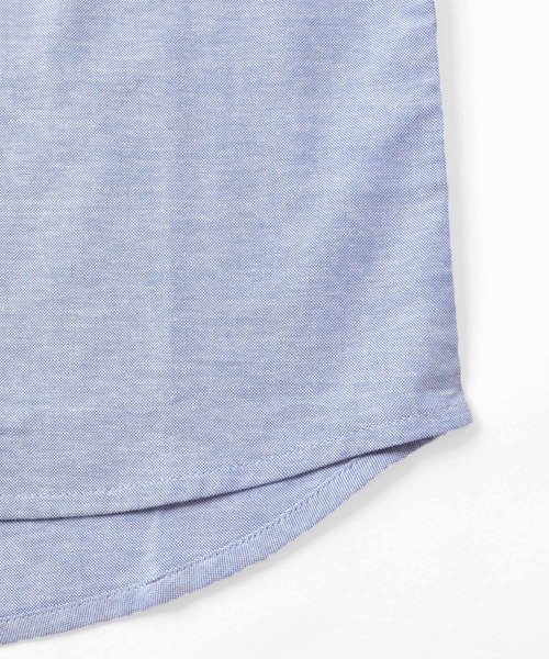 GLAZOS（グラソス）の「【大人向けサイズあり】オックスフォードシャツ（ビジネスシャツ・キッズ・ブルー/ホワイト・170cm/160cm/150cm/140cm）」の8枚目の写真