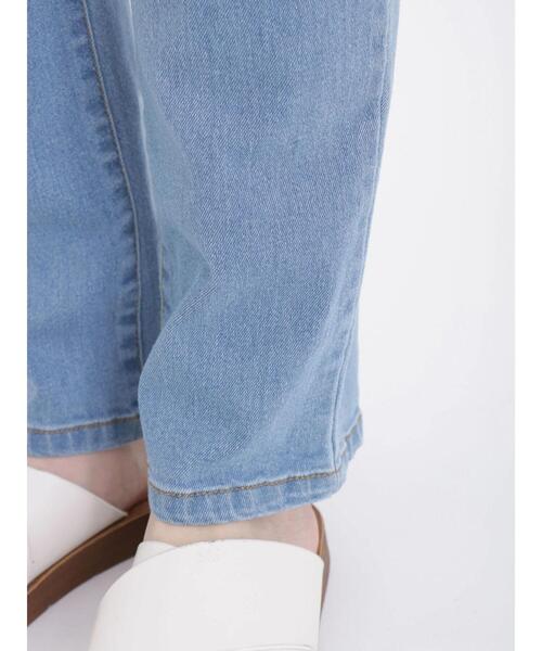 Samansa Mos2（サマンサ モスモス）の「◎ストレッチスリムデニムパンツ（デニムパンツ・レディース・サックスブルー/ブルー・ﾌﾘ-）」の16枚目の写真