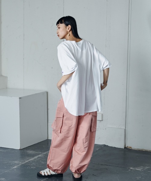 今期 ROSE BUD カットソー Champion（チャンピオン）の「(Champion×ROSE BUD)champion別注