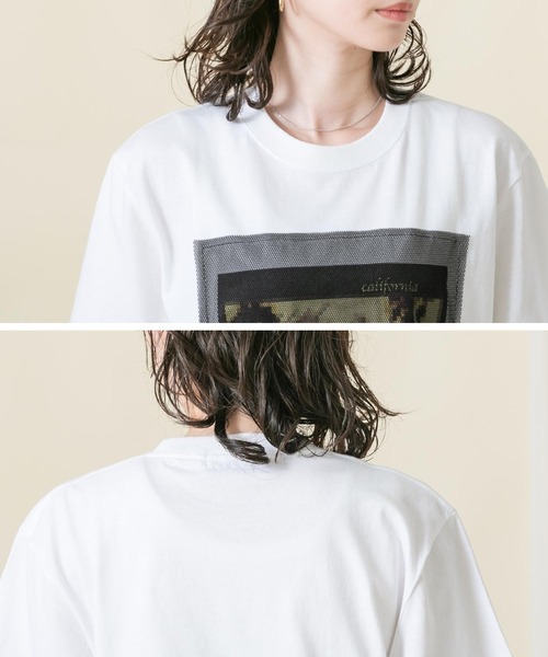 Boutique Ordinary（ブティークオーディナリー）の「ＣレコードＰｔメッシュＴシャツ（Tシャツ/カットソー・レディース・ホワイト・FREE）」の14枚目の写真