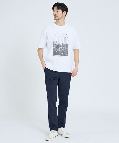 ABAHOUSE GRAY（アバハウスグレイ）の「【SMART CLOSET】接触冷感 カットメッシュ スラックス / セットアップ対応（スラックス・メンズ・グレー/ブラック/ネイビー/ライトグレー/モカ/ダークブラウン・46/48/50/52/44）」の20枚目の写真
