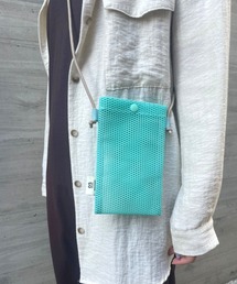 MARK'S（マークス）の「スマホショルダーポーチ　ミニサコッシュ　メッシュコレクション（ショルダーバッグ）」