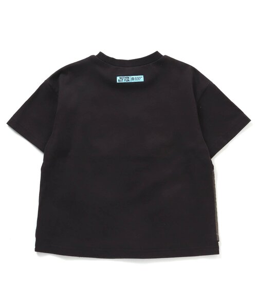 BREEZE by saori(ブリーズバイサオリ)の「WEB限定 ワークエプロンTシャツ【BREEZE by saori】(Tシャツ/カットソー・キッズ・ブラック/ベージュ・100/120/150/130/90/110/160/140)」の8枚目の写真