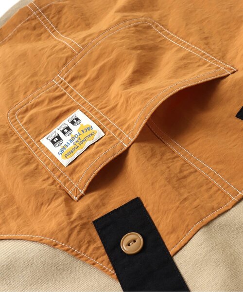 BREEZE by saori(ブリーズバイサオリ)の「WEB限定 ワークエプロンTシャツ【BREEZE by saori】(Tシャツ/カットソー・キッズ・ブラック/ベージュ・100/120/150/130/90/110/160/140)」の10枚目の写真