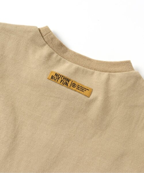 BREEZE by saori(ブリーズバイサオリ)の「WEB限定 ワークエプロンTシャツ【BREEZE by saori】(Tシャツ/カットソー・キッズ・ブラック/ベージュ・100/120/150/130/90/110/160/140)」の11枚目の写真