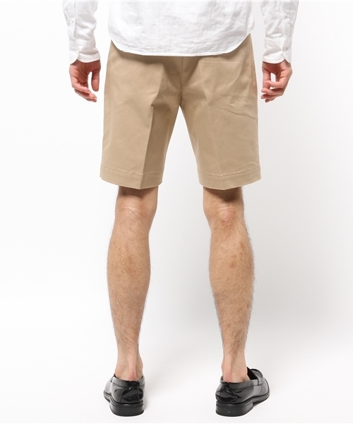 EDIFICE（エディフィス）の「◇ハイカウントギャバベルトショーツ（その他パンツ・メンズ・ホワイト/ベージュ・44/48/46）」の6枚目の写真