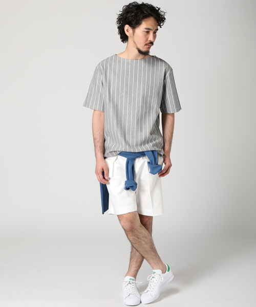 EDIFICE（エディフィス）の「◇ハイカウントギャバベルトショーツ（その他パンツ・メンズ・ホワイト/ベージュ・44/48/46）」の15枚目の写真