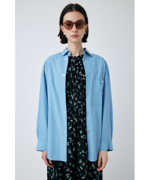 MOUSSY(マウジー)の「CANDY STRIPE シャツ(シャツ/ブラウス・レディース・ライトブルー/オレンジ系その他/グリーン系その他・FREE)」の3枚目の写真