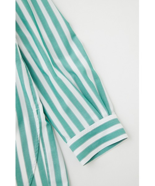 MOUSSY(マウジー)の「CANDY STRIPE シャツ(シャツ/ブラウス・レディース・ライトブルー/オレンジ系その他/グリーン系その他・FREE)」の13枚目の写真