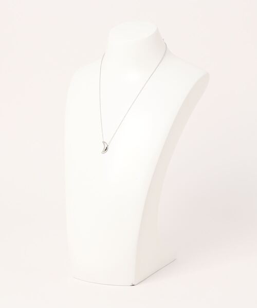 mystic（ミスティック）の「[Eau]moon necklace（その他ヘアアクセサリー・レディース・シルバー・ONE SIZE）」の3枚目の写真