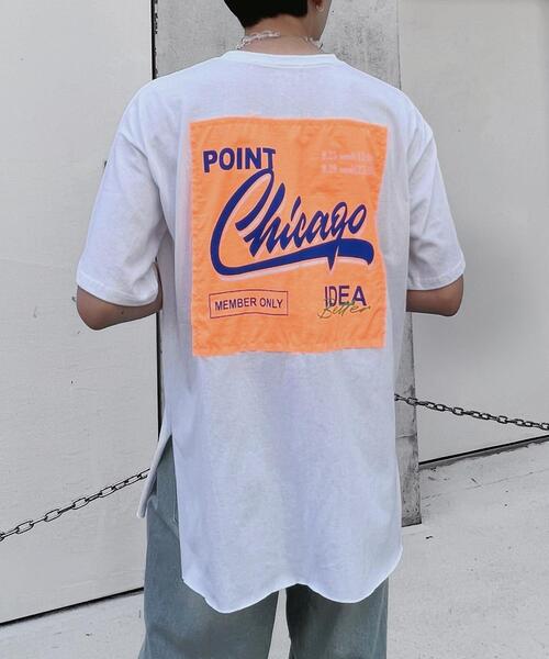 Figments(フィグメンツ)の「バックパッチビッグTシャツ(Tシャツ/カットソー・レディース・ホワイト/ブラック・FREE)」の16枚目の写真