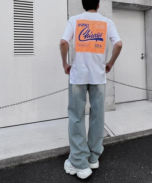 Figments(フィグメンツ)の「バックパッチビッグTシャツ(Tシャツ/カットソー・レディース・ホワイト/ブラック・FREE)」の21枚目の写真