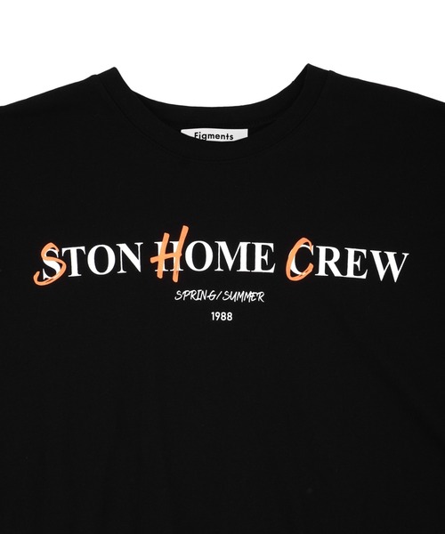 Figments(フィグメンツ)の「バックパッチビッグTシャツ(Tシャツ/カットソー・レディース・ホワイト/ブラック・FREE)」の11枚目の写真