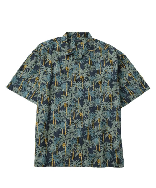 GLAZOS（グラソス）の「コットン・リゾートプリントビッグ半袖開襟シャツ（シャツ/ブラウス・キッズ・ホワイト/ネイビー・160cm/170cm/150cm/140cm）」の18枚目の写真