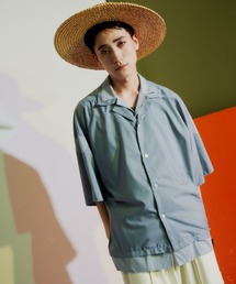 D.TT.K | 【ユニセックスアイテム】 LAYERED OPEN COLLAR SHIRTS レイヤード オープンカラーシャツ(シャツ/ブラウス)