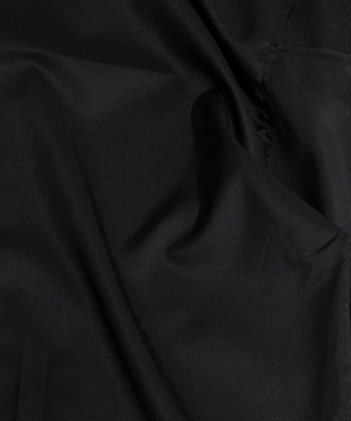D.TT.K(ディティーティーケー)の「【ユニセックスアイテム】 LAYERED OPEN COLLAR SHIRTS レイヤード オープンカラーシャツ(シャツ/ブラウス・メンズ・ブラック/グレー/ベージュ・MEDIUM/LARGE)」の14枚目の写真