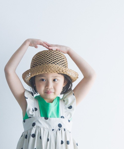 LOWRYS FARM(ローリーズファーム)の「スカシランプHAT 177331(ハット・キッズ・ブラウン/ブラック・FREE)」の2枚目の写真