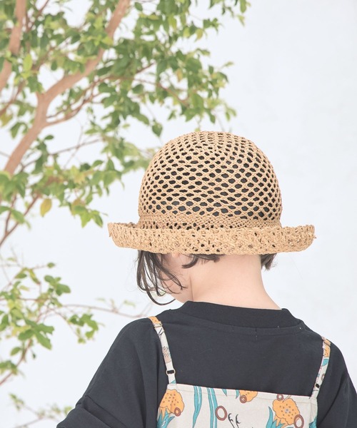 LOWRYS FARM(ローリーズファーム)の「スカシランプHAT 177331(ハット・キッズ・ブラウン/ブラック・FREE)」の8枚目の写真