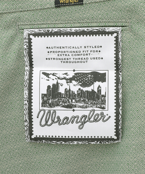 UNFOLLOW（アンフォロー）の「【Wrangler / ラングラー別注】 straight wrancher trouser（スラックス・メンズ・ブラック/その他/ホワイト・SMALL/MEDIUM/LARGE）」の17枚目の写真