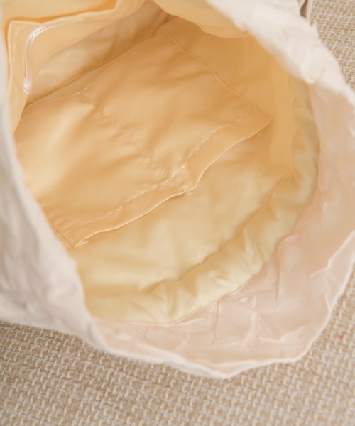 RETRO GIRL(レトロガール)の「ポコポコ巾着ショルダーBAG(ショルダーバッグ・レディース・ベージュ/ブラック/アイボリー・FREE)」の14枚目の写真