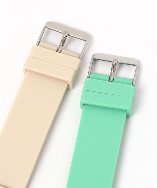 niko and...(ニコアンド)の「パステルカラーウォッチ(アナログ腕時計・レディース・ピンク/グリーン/アイボリー/ブラック/モカ/パープル/ブルー/マスタード・0)」の13枚目の写真