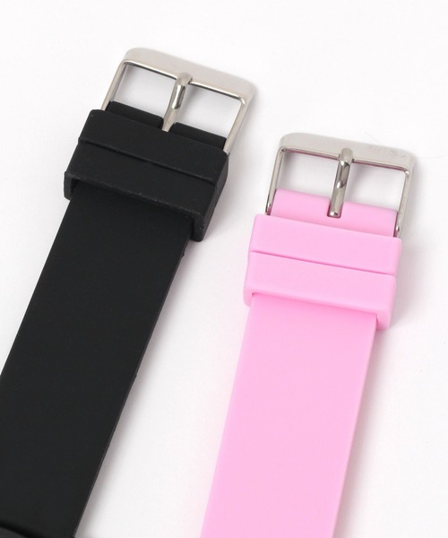 niko and（ニコアンド）の「パステルカラーウォッチ（アナログ