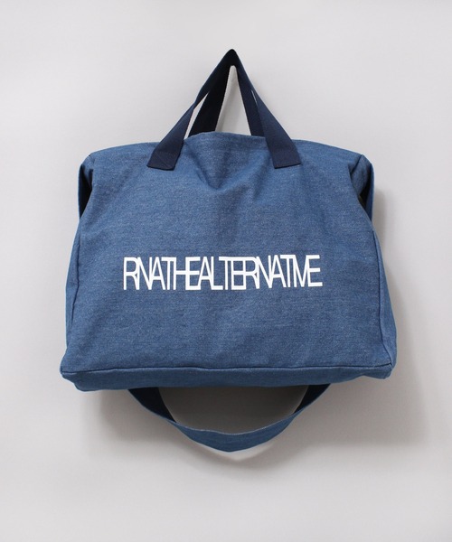 RNA（アールエヌエー）の「E4929 ＢＩＧショルダーバッグ（ショルダーバッグ・レディース・インディゴブルー/キナリ・FREE）」の4枚目の写真