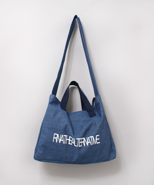 RNA（アールエヌエー）の「E4929 ＢＩＧショルダーバッグ（ショルダーバッグ・レディース・インディゴブルー/キナリ・FREE）」の17枚目の写真