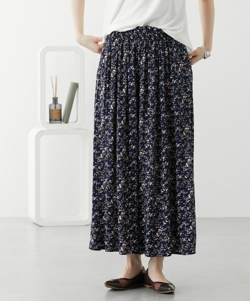 nissen（ニッセン）の「【接触冷感】ふんわりスカート見えパンツ（その他パンツ・レディース・ネイビー/マスタード/ブラック系その他/ブラック/オレンジ/グリーン/オレンジ系その他/グリーン系その他/ブラック系その他2/ネイビー系1・L/M/LL/S）」の12枚目の写真