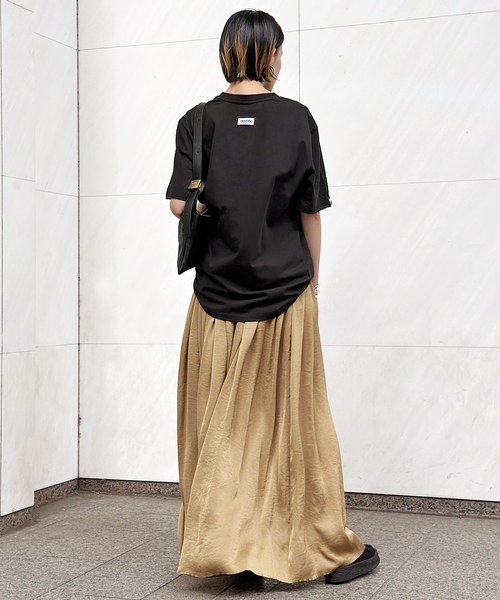 AP STUDIO（エーピーストゥディオ）の「vintage satin gather