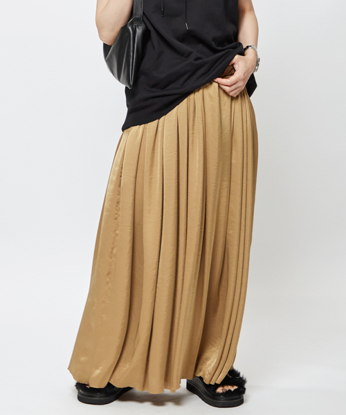 AP STUDIO（エーピーストゥディオ）の「vintage satin gather