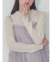 merry jenny | シアーメローチュニック(Tシャツ/カットソー)