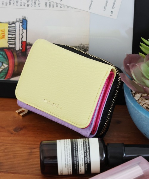 niko and...(ニコアンド)の「オリジナルロゴ三つ折り財布(財布・レディース・ライトブルー/ベージュ/梅/ナチュラル/ブラック/その他2/その他1/レッド/グレー/ゴールド/その他4/グリーン/その他3/シルバー/レッド系その他/その他5/グリーン系その他/ブラック系その他/ダークグレー/ライトベージュ・0)」の17枚目の写真