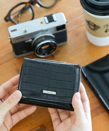オリジナルロゴ三つ折り財布