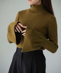 cheriella | 【cheriella】WEB限定フレアカフスリブニット(ニット/セーター)