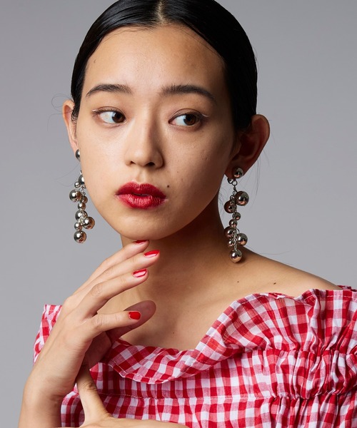 Narcissus(ナルシス)の「【blueta1】シルバーボール(イヤリング・レディース・シルバー・ONE SIZE)」の3枚目の写真