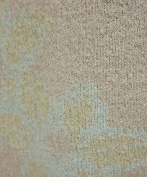 JUNRED(ジュンレッド)の「シャドーフラワージャガードニット(ニット/セーター・メンズ・ベージュ/レッド/ブルー・S/M/L)」の6枚目の写真