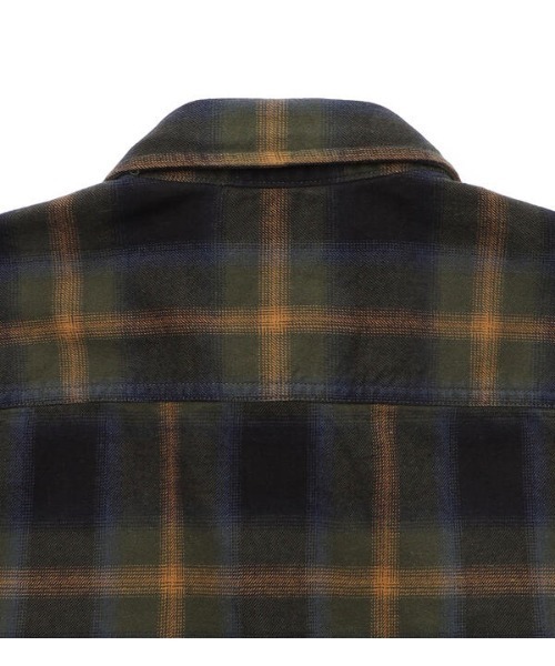 Timberland(ティンバーランド)の「メンズ ヘビー フランネル チェック シャツ(シャツ/ブラウス・メンズ・ライトグレー/ダークカーキ・LARGE/MEDIUM/SMALL/XX-LARGE/X-SMALL/X-LARGE)」の12枚目の写真