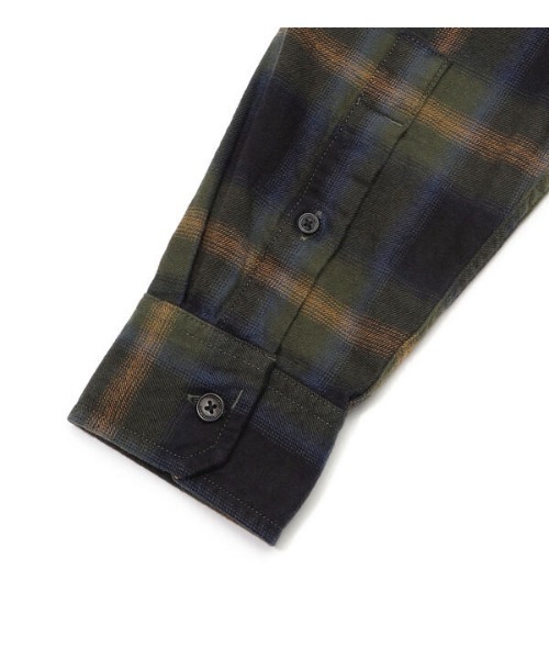 Timberland(ティンバーランド)の「メンズ ヘビー フランネル チェック シャツ(シャツ/ブラウス・メンズ・ライトグレー/ダークカーキ・LARGE/MEDIUM/SMALL/XX-LARGE/X-SMALL/X-LARGE)」の10枚目の写真