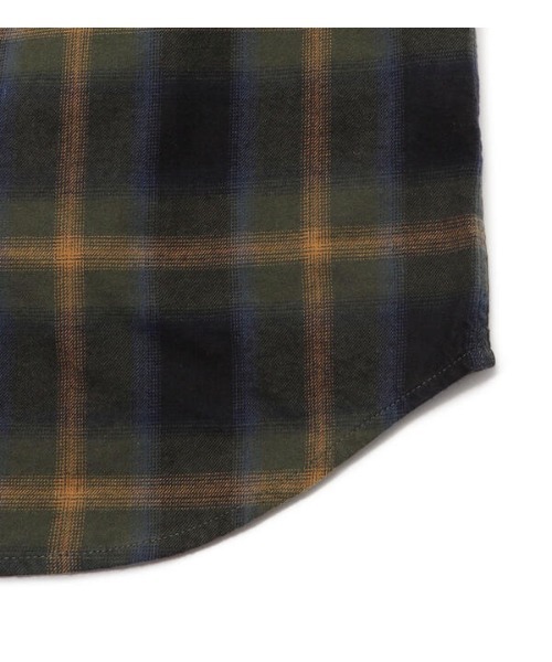 Timberland(ティンバーランド)の「メンズ ヘビー フランネル チェック シャツ(シャツ/ブラウス・メンズ・ライトグレー/ダークカーキ・LARGE/MEDIUM/SMALL/XX-LARGE/X-SMALL/X-LARGE)」の5枚目の写真