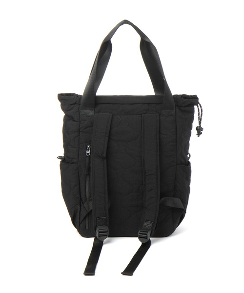 BAYFLOW（ベイフロー）の「キルトライトデイパック（バックパック/リュック・レディース・ブラック/カーキ・FREE）」の5枚目の写真