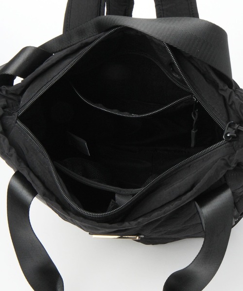 BAYFLOW（ベイフロー）の「キルトライトデイパック（バックパック/リュック・レディース・ブラック/カーキ・FREE）」の8枚目の写真