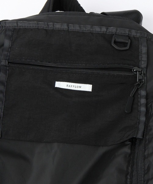 BAYFLOW（ベイフロー）の「キルトライトデイパック（バックパック/リュック・レディース・ブラック/カーキ・FREE）」の9枚目の写真