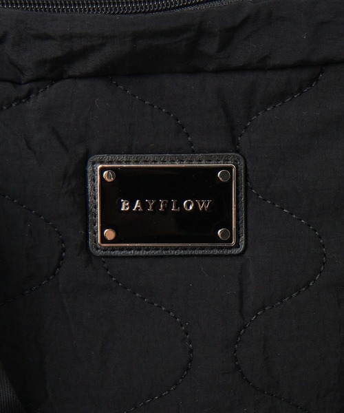 BAYFLOW（ベイフロー）の「キルトライトデイパック（バックパック/リュック・レディース・ブラック/カーキ・FREE）」の12枚目の写真