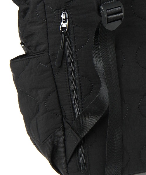 BAYFLOW（ベイフロー）の「キルトライトデイパック（バックパック/リュック・レディース・ブラック/カーキ・FREE）」の15枚目の写真
