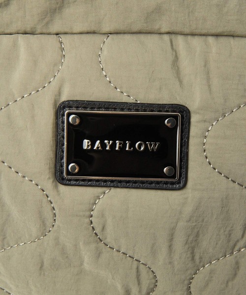 BAYFLOW（ベイフロー）の「キルトライトデイパック（バックパック/リュック・レディース・ブラック/カーキ・FREE）」の17枚目の写真
